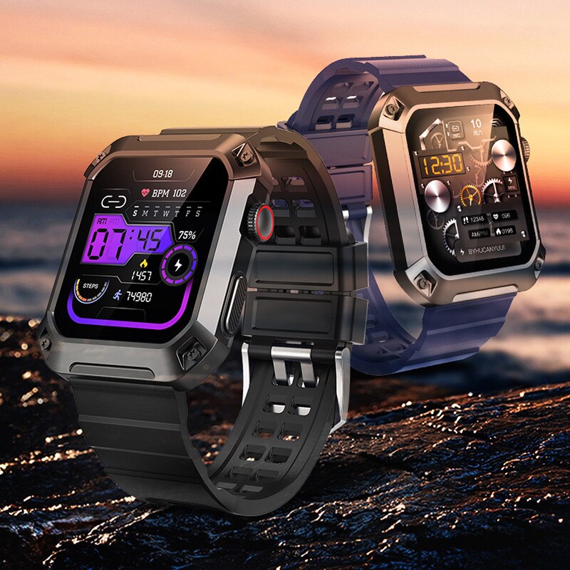 Ʈ ġ 2023 ο ɹڼ  ̾  ð  1.83 ġ IP69  Smartwatch